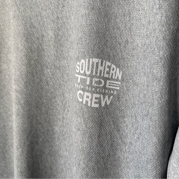 Southern Tide L/S Men’s Grey Activewear Graphic Tee Size S - Picture 5 of 13